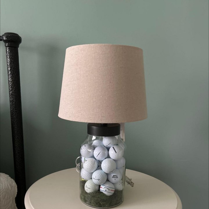 Casual Fillable Small Lamp Base Clear