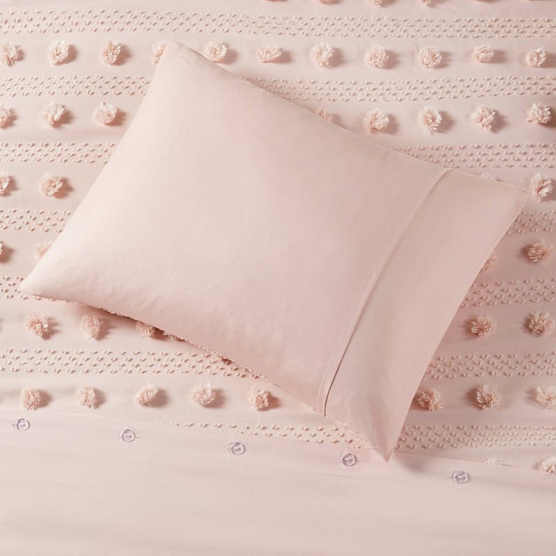 Elise Clip Jacquard Duvet Cover Set