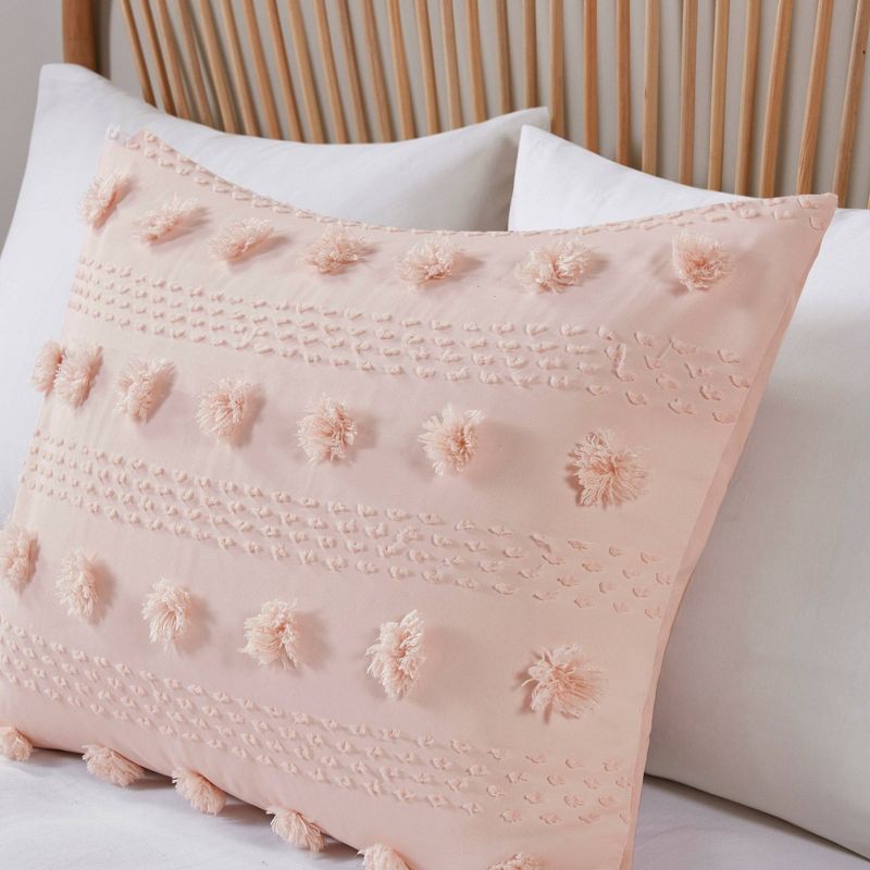 Elise Clip Jacquard Duvet Cover Set